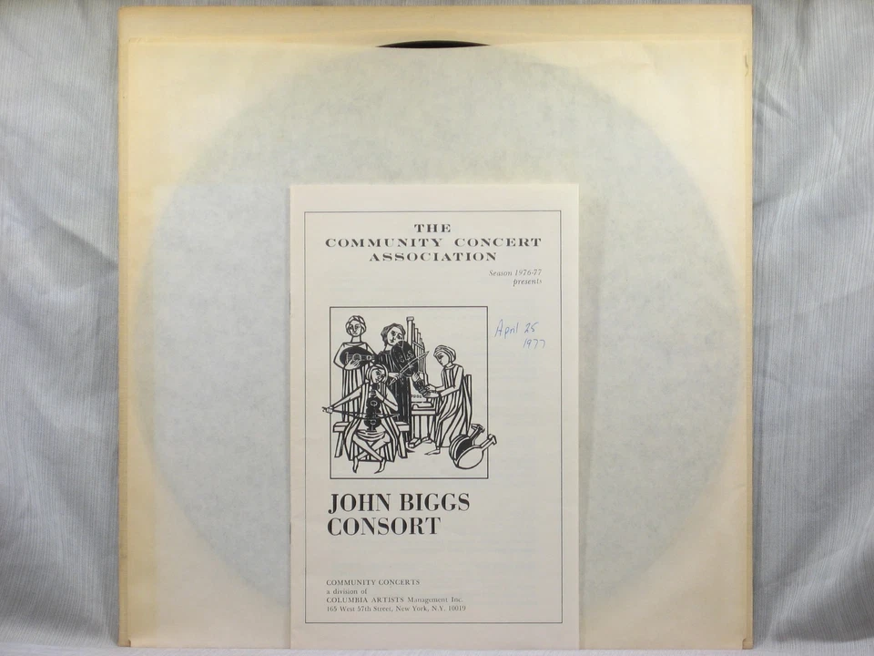 Sampler No. 2 - John Biggs Consort - NCR 1134 - Image 3 of 4