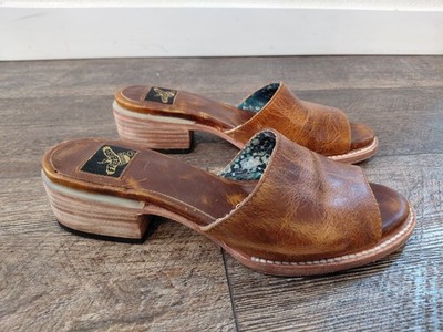 Freebird Leather Women's Mules slide sandals Size 7