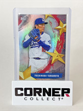 Yoshinobu Yamamoto 2025 Topps Stars of MLB Foil Insert Dodgers #SMLB-43