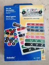 Ratespiel Wörterspaß für unterwegs, word game, 8+ Buchstaben Wörter Legen ABC