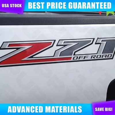 2014-2024 For GMC Sierra 1500 2500HD 3500HD Z71 Off Road Stickers Decals 12.25''