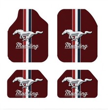 New Car Floor Mats For Mustang Universal 2 Front 2 Rear