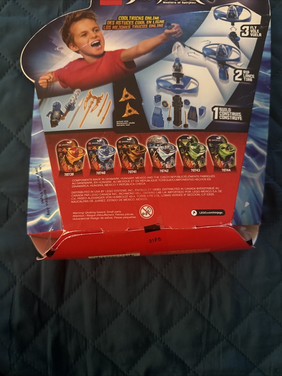 LEGO 70740 Ninjago Masters Of Spinjitzu Airjitzu Jay Flyer New In