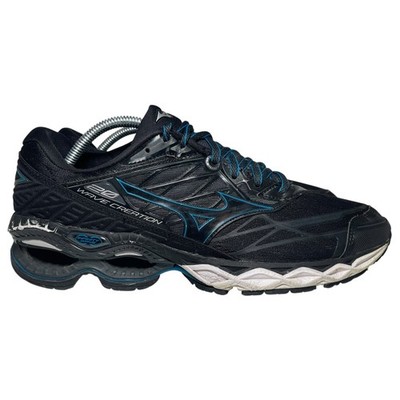 Mizuno Wave Creation 20 Running Black Blue Shoes Men s Size 10.5 J1GC190109