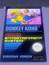 Donkey Kong F&uuml;r Die Nintendo NES Modul European Version