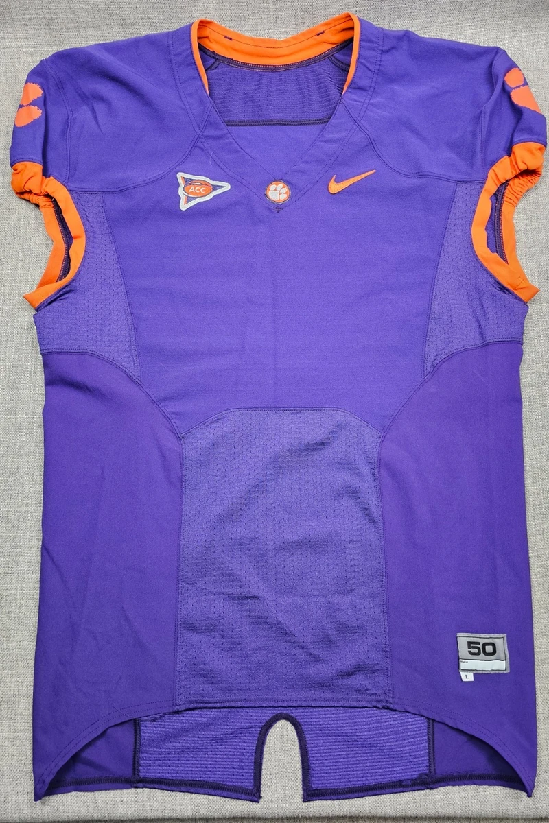 Maillot De Football Clemson Tigers 2018-22, Blanc, N°27, Taille 40 - Plaque Retirée