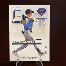 2025 Panini Prospect Edition - Brayden Taylor #143 Bronze /199 (RC)