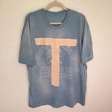 Travis Scott Coachella Shirt Mens XL The Storm Returns Tee Merch 2025 Blue