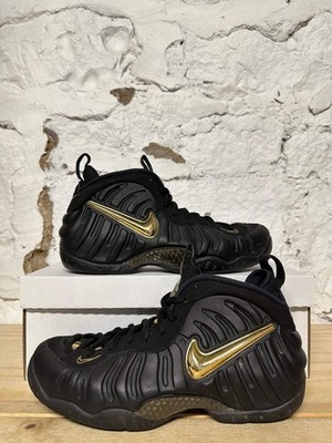 black and gold foamposites preschool