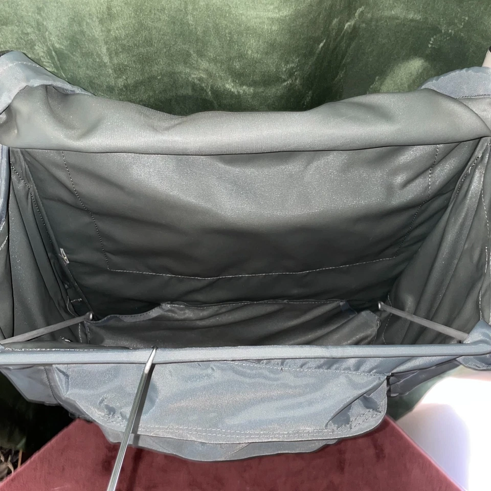 Mochila de Senderismo Stansport Enmarcada 50 L Vintage Gris Aluminio Foto 3 de 4