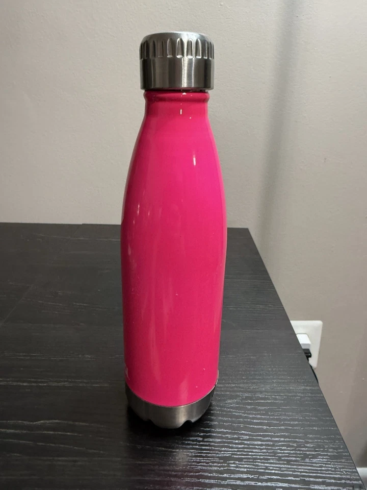 Garrafa de bebida OGGI Stella aço inoxidável 17 oz parede dupla 8097,13 - Rosa - Imagem 2 de 3