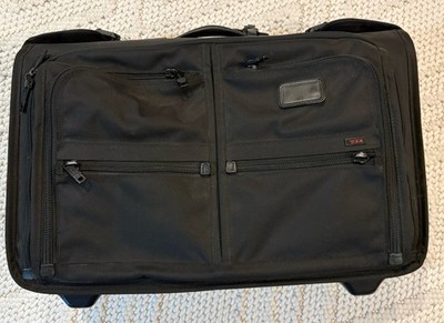 Tumi Alpha Black ballistic 22  2- Wheeled Garment Bag Luggage 22037DH