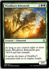 Woodborn Behemoth U Duel Decks: Nissa vs. Ob Nixilis 26 LP MTG