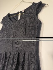 Xhilaration Black Lace Cap-Sleeve Dress. Size XS. SKU AE212-111