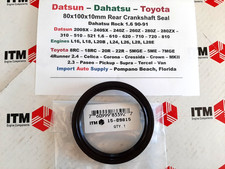 Rear Crankshaft Seal fits Datsun, Daihatsu, T...