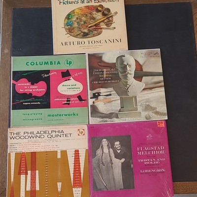 Toscanini Ormandy Wagner Tchaikovsky RCA Victor LP Vinyl Classical