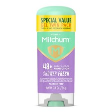 Women's Antiperspirant Gel Deodorant Shower Fresh 3.4oz 2 Pack Gel