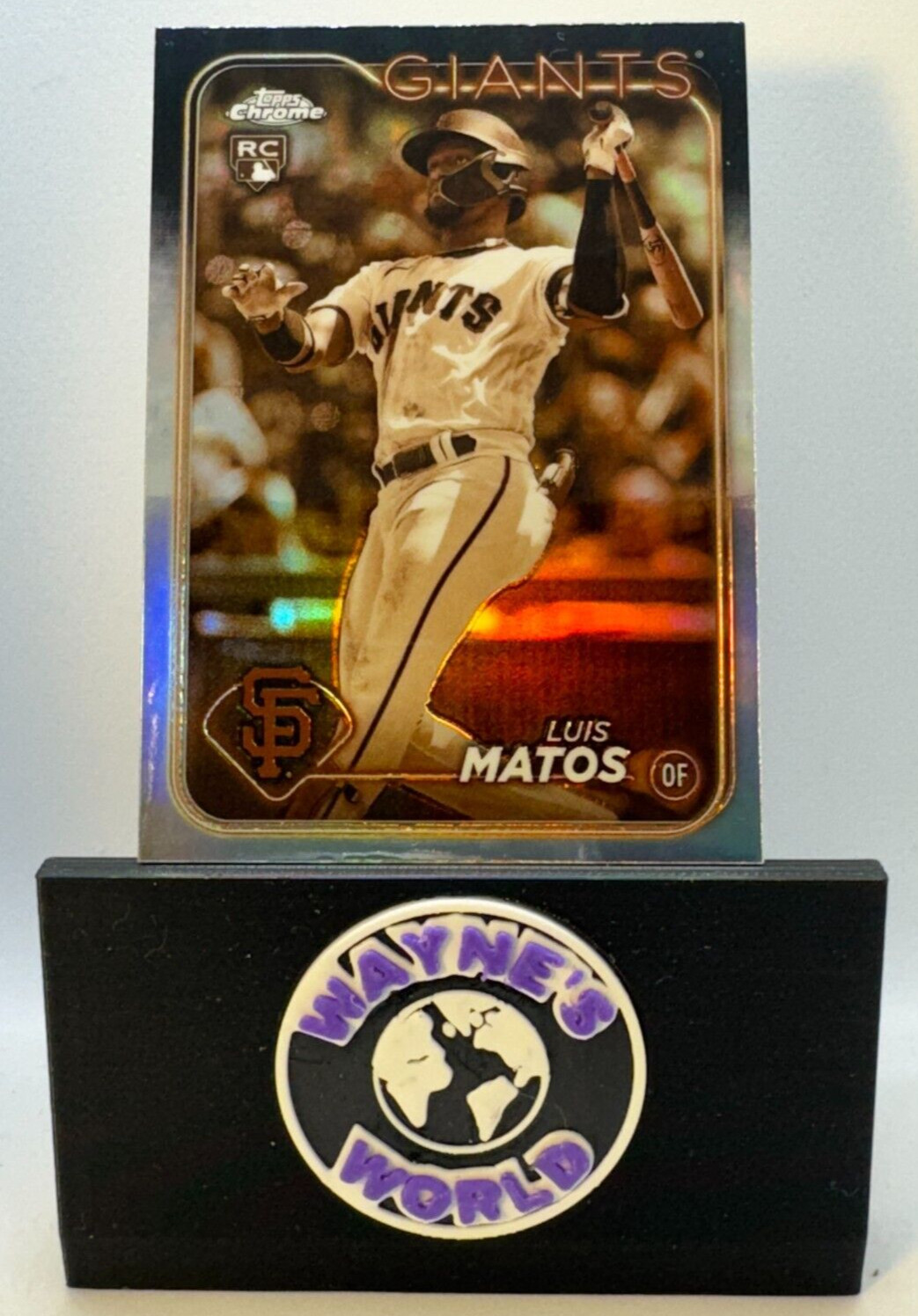 LUIS MATOS 2024 Topps Chrome ROOKIE SEPIA REFRACTOR #270 San Francisco Giants RC
