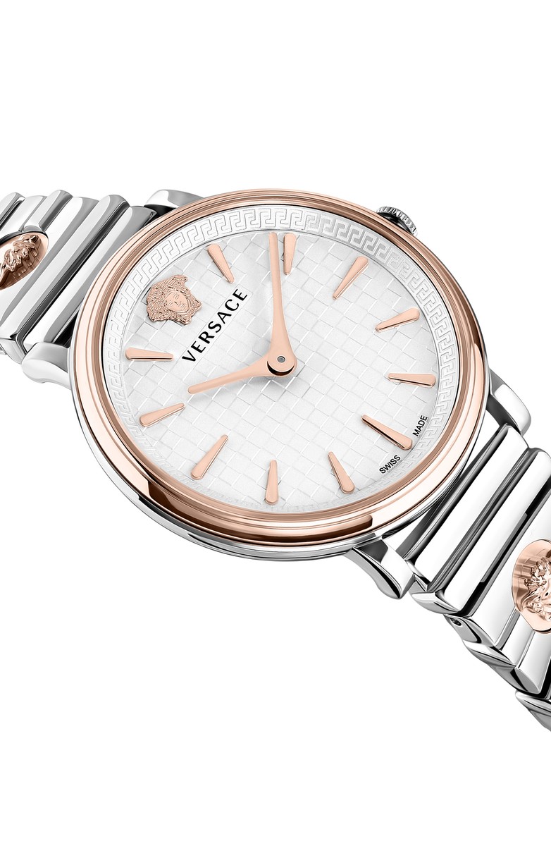 Versace Women's VE8105022 V-Circle 38mm Quartz Watch | eBay