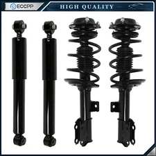 For 2011-2016 Hyundai Elantra Front Complete Struts Rear Shocks Springs Assembly