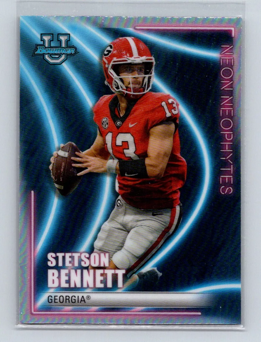 Stetson Bennett trading card