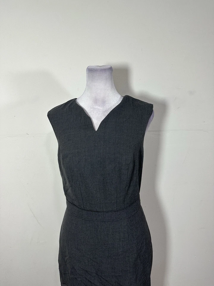 Vestido Vaina Mujer The Limited Collection Color Gris Sin Mangas Talla 0 Foto 2 de 4