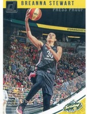 2019 Panini Donruss WNBA BREANNA STEWART #62 SILVER PRESS PROOF #20/199 LIBERTY