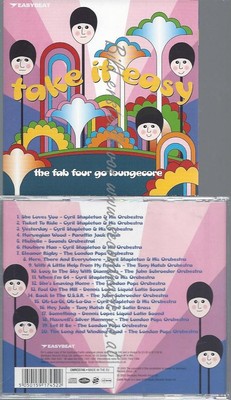 CD--VARIOUS--TAKE IT EASY-FAB FOUR GO LOUNG
