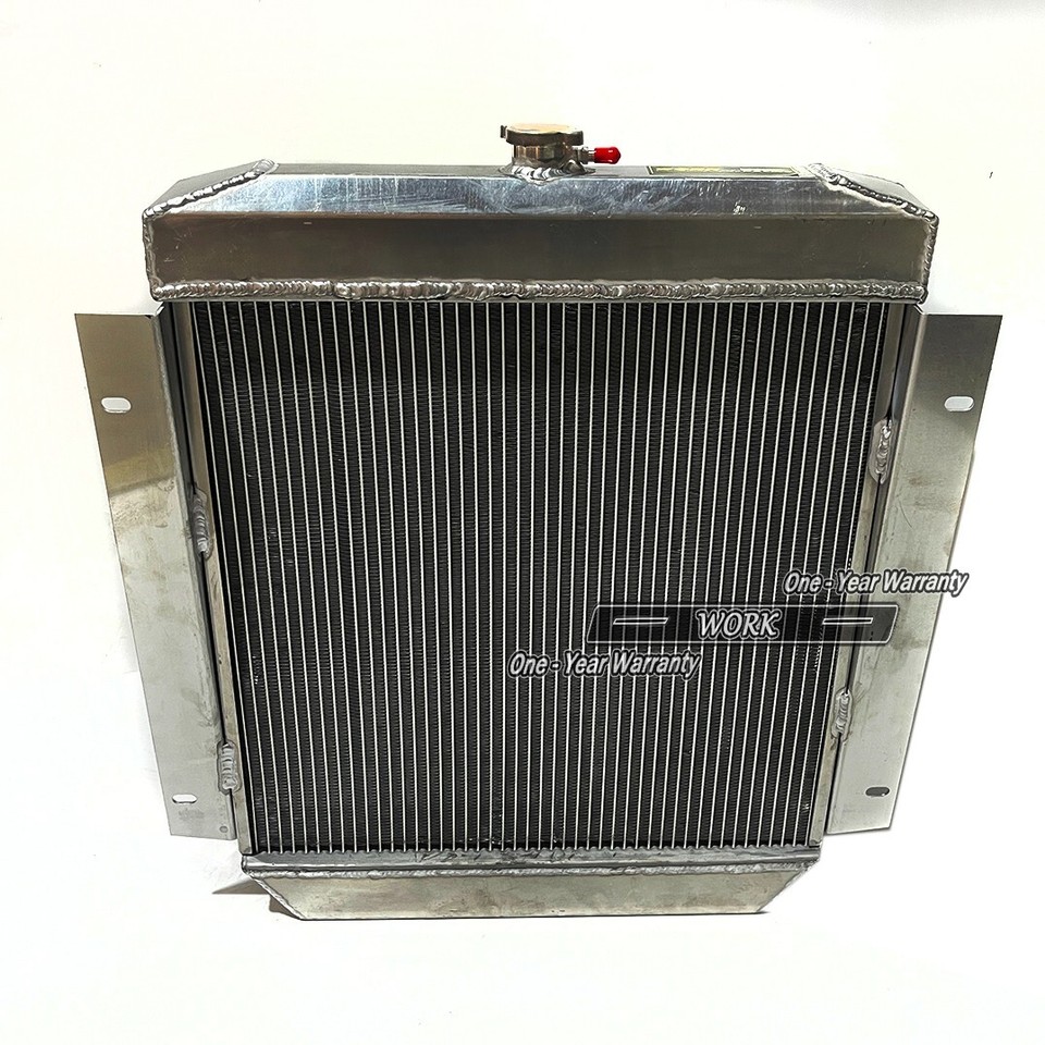 Aluminum Radiator Fit 54-56 1954 1955 Ford Customline Club V8 3.9 4.2 4 ...