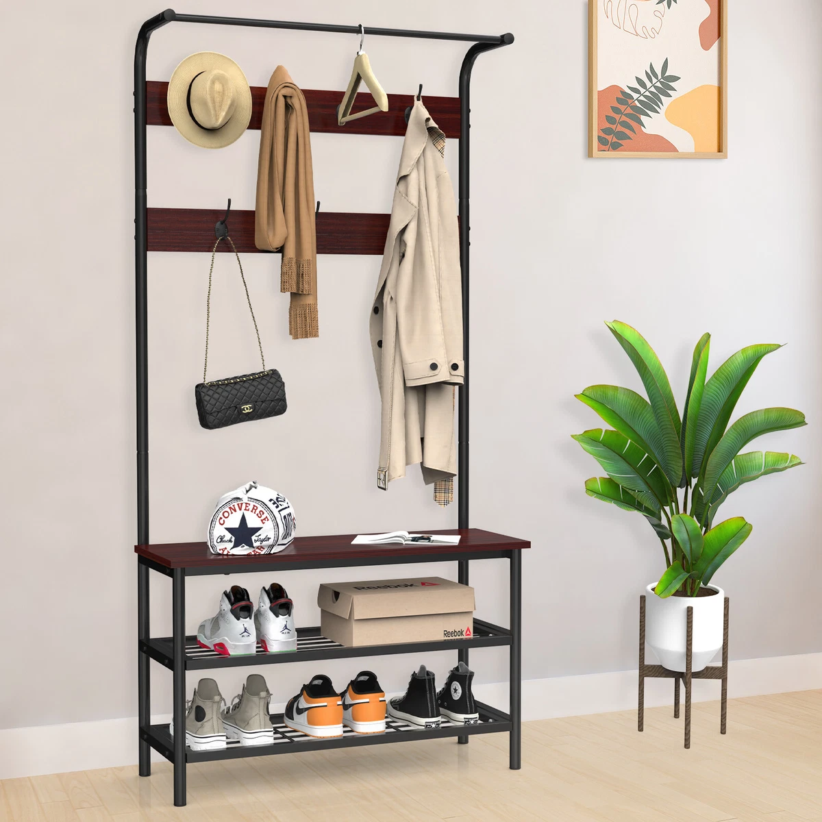 Hat and 2024 clothes stand