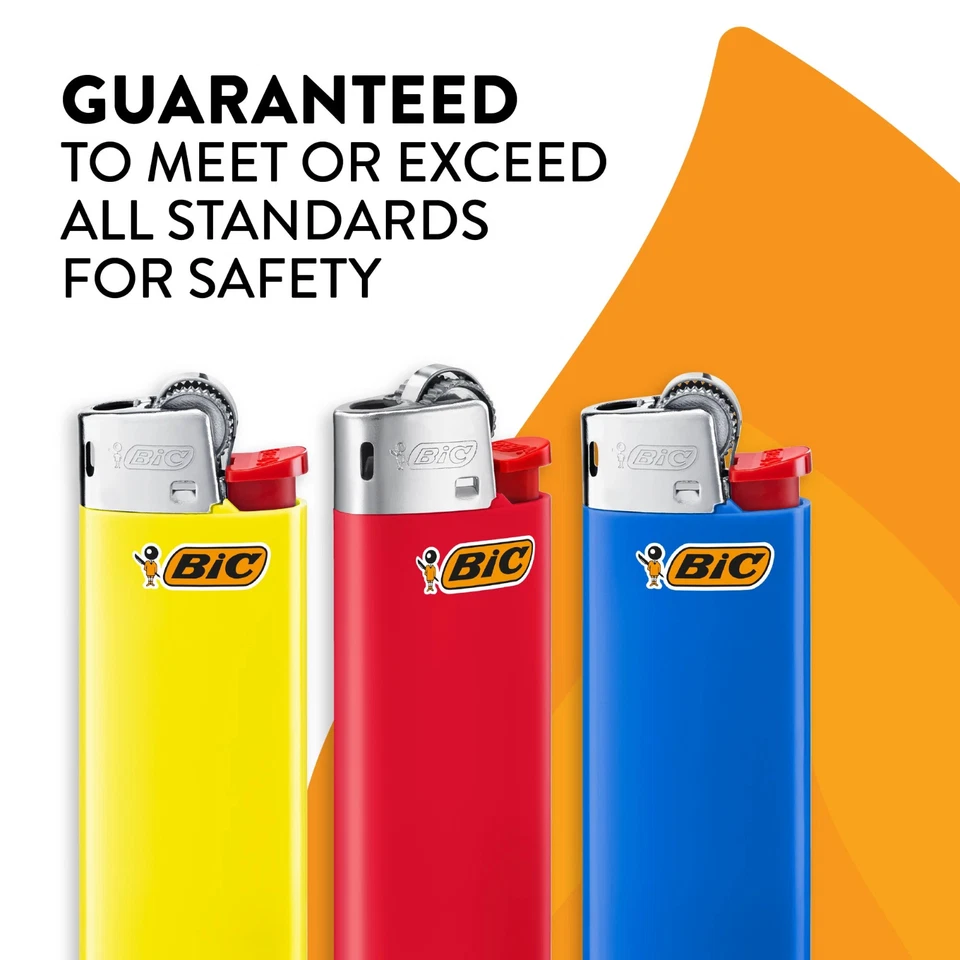 BIC Mini Lighters Pocket Size Classic 4 Ct each Color Set Safe & Child-Resistant - Image 2 of 4