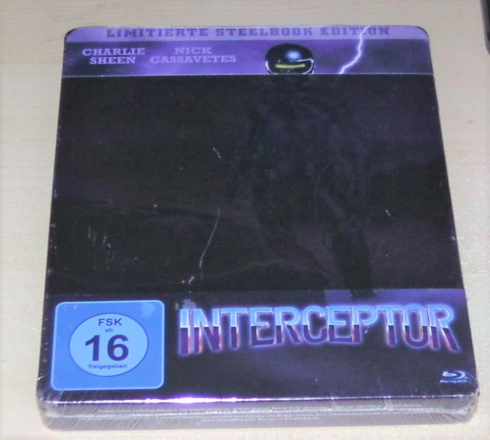INTERCEPTOR THE WRAITH UNCUT MIT CHARLIE SHEEN BLU RAY LIMITIERTE STEELBOOK NEU - Bild 3 von 4