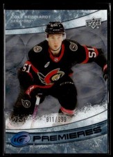 2022-23 Upper Deck Ice Premieres Cole Reinhardt Rookie 911/999 #196