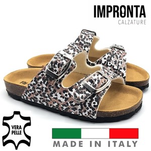 sandali bimba pelle
