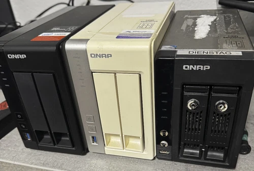 3 x QNAP Gehäuse - ohne Netzteile