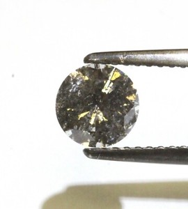 loose .95ct I3 J brilliant round diamond 6.34x3.76mm vintage estate antique