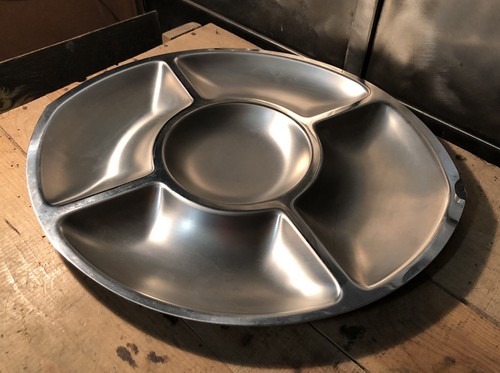 Plat De Service Inox Serviteur Guy Degrenne Modèle Cosmos