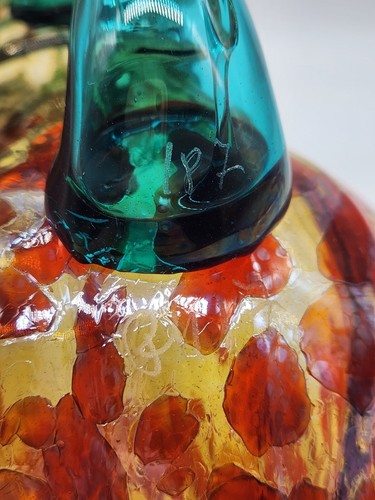 Mariusz Rynkiewicz Glass Pitcher Hand Blown, Signed And Numbered - Picture 14 of 15