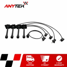 Spark Plug Ignition Wire 4PC Set for 1996 1997 Toyota RAV4 L4 2.0L