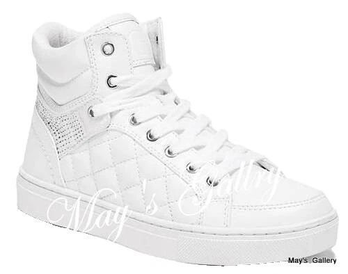 GUESS White Athletic Shoes for Women