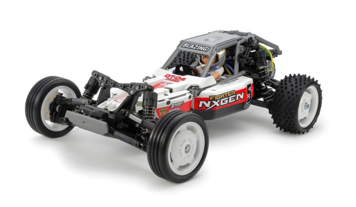 TAMIYA FIGHTER NXGEN 1/10 RCカーキット Tamiya RC Fighter NXGEN 1/10 2WD Buggy Kit DT-04 Chassis