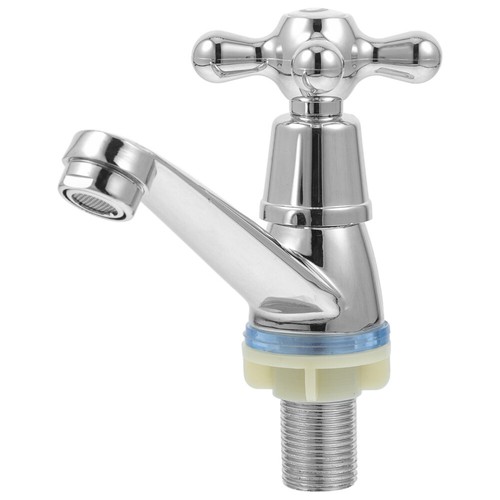 Bathroom Sink Faucet Cold Water Single Hole Tap Washing Basin Replacement for - Picture 9 of 12