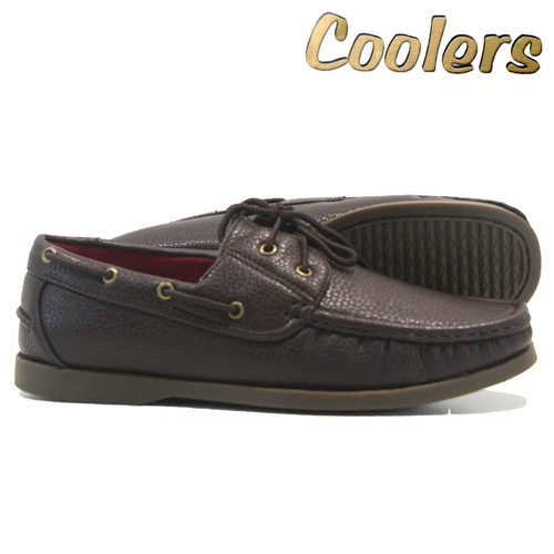 MENS LACE UP WALKING BOAT DECK CASUAL COMFORT DRIVING MOCCASIN LOAFER SHOES SIZE - Picture 20 of 25