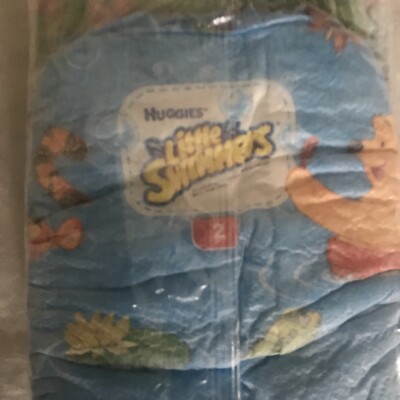 Huggies Little Swimmers Einweg Swimmapy Größe 2, 3-7 kg, 7-15 lb, 12 Windeln