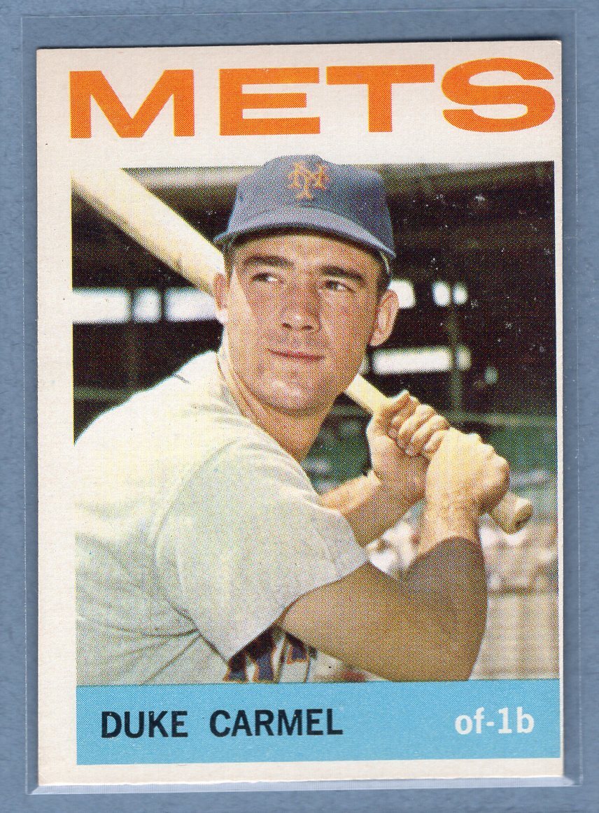 かず　MBL 44 1964 Topps #44 Duke Carmel EX GO346 | eBay