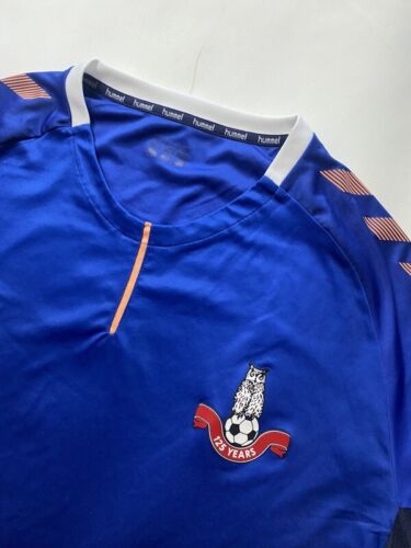 Oldham Athletic 2020-2021 home Shirt jersey Hummel The Latics adult SIZE XXL/2XL - Picture 2 of 9