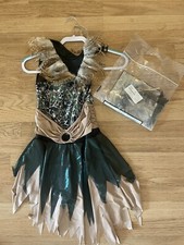 Child Large Green Dance Costume Awish Come True