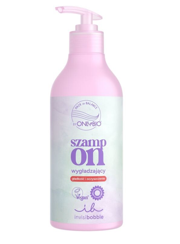 Only Bio x Invisibobble Hair in Balance Smoothing shampoo 400ml