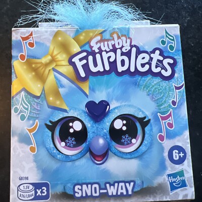 Furby Furblets SNO-Way Holiday Edition Mini Friend, 45+ Sounds, Holiday Music