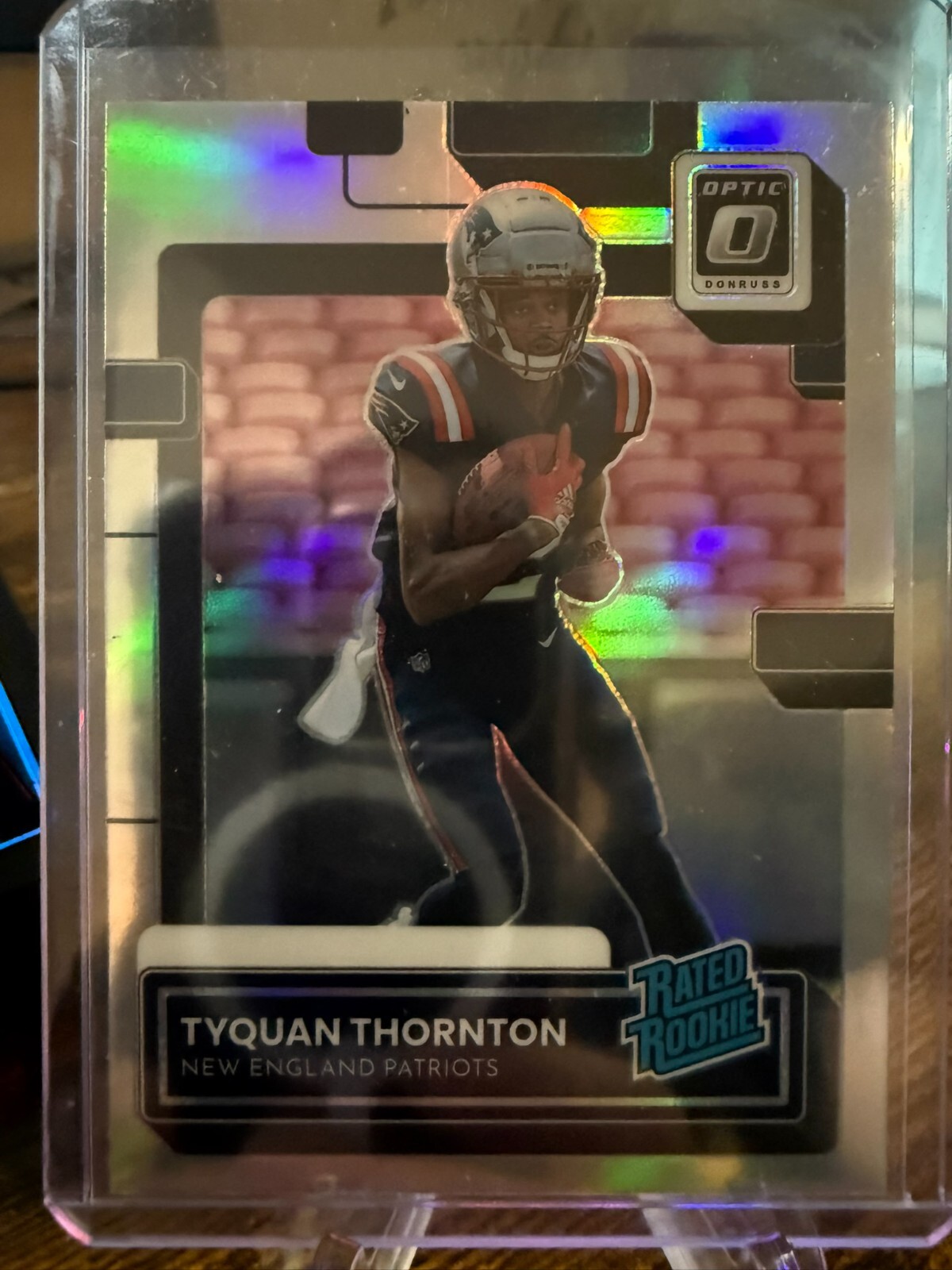 2022 Panini Donruss Optic Preview Holo Rated Rookie Tyquan Thornton